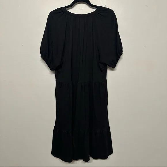 Boden Short Sleeve Tiered Mini Dress - Picture 3 of 7